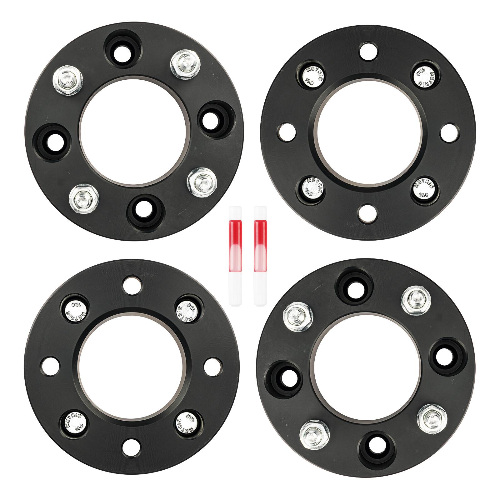 4Pcs 1.5″ 4×110 to 4×110 ATV Wheel Spacers M10x1.25 74mm for Yamaha Honda