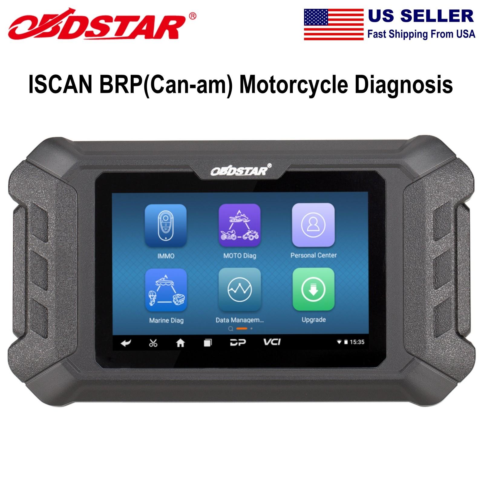 OBDSTAR ISCAN BRP(Can-am) Motorcycle BRP BOAT Diagnostic Tool Key Prog-ramming