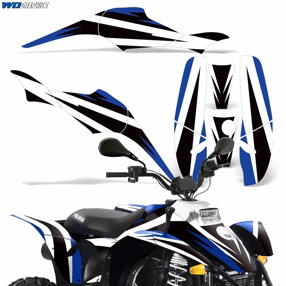 Graphic Sticker Decal For Polaris SCRAMBLER 500 Trailblazer 350 85-09 RB