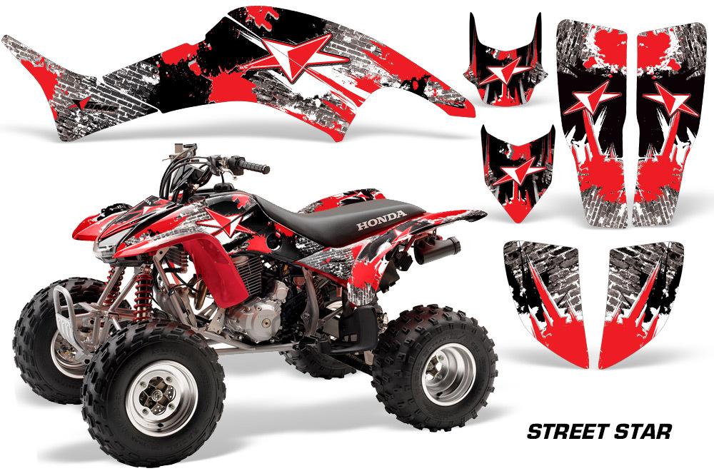ATV Graphics Kit Decal Quad Sticker For Honda TRX400EX 1999-2007 STSTAR R