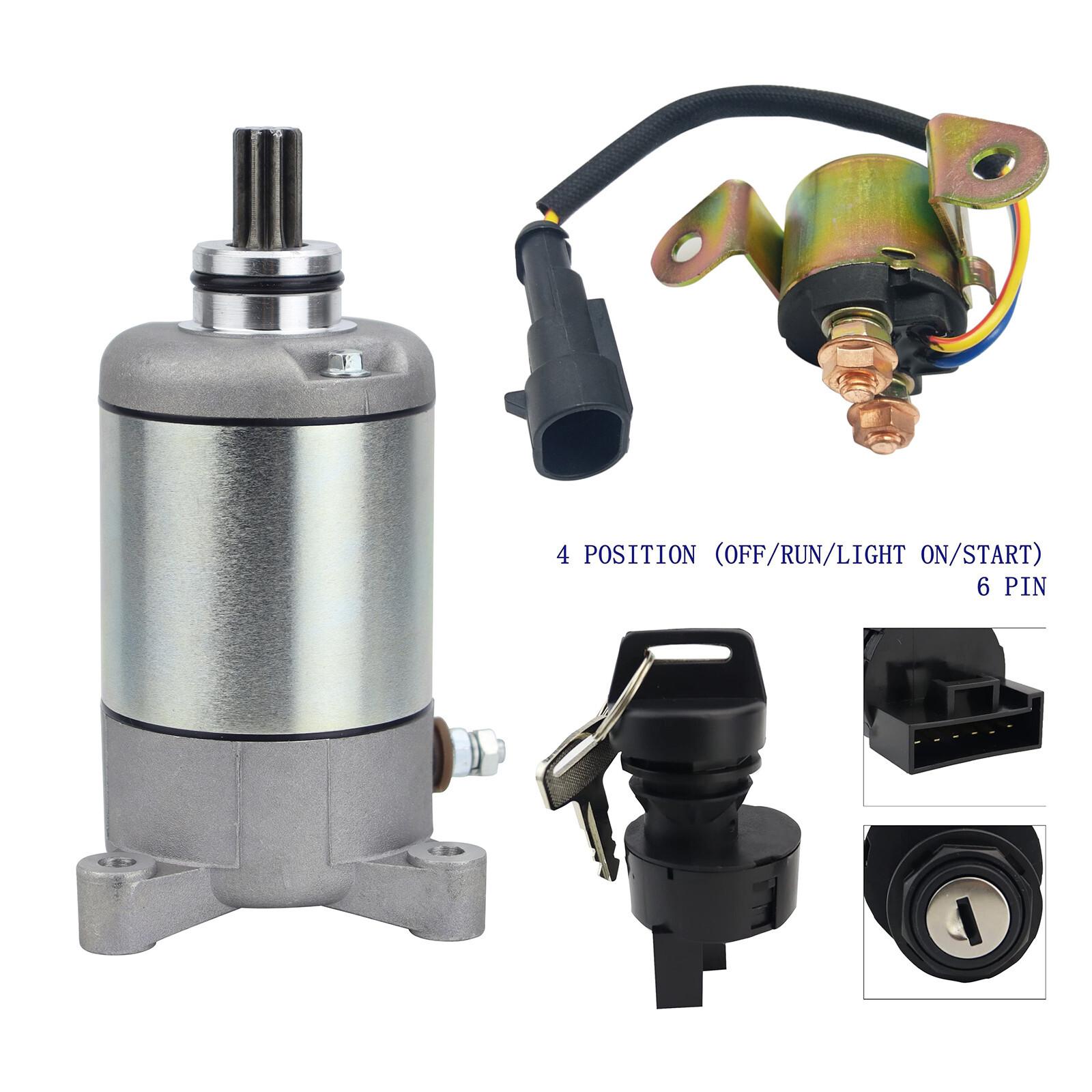Starter&Relay For Polaris Ranger 4×4 400 HO 2010-2011 with Switch
