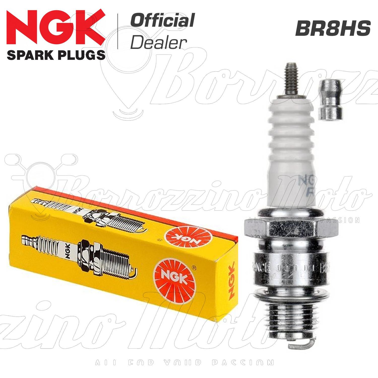 1995 ORIGINAL NGK BR8HS YAMAHA QUAD BREEZE 50 IGNITION CANDLE –