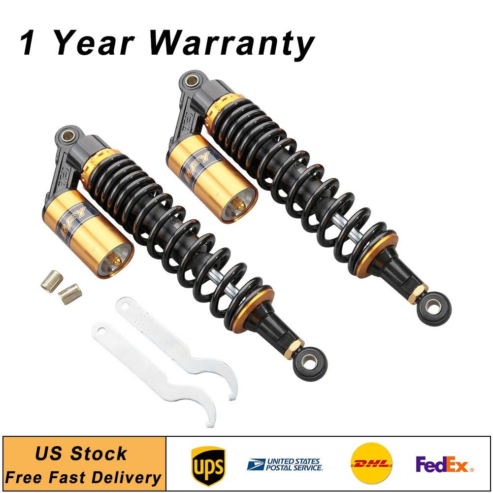 400mm 15 3/4″ Racing Air Shocks Absorbers Suspension Kit Universal Fit Honda ATV