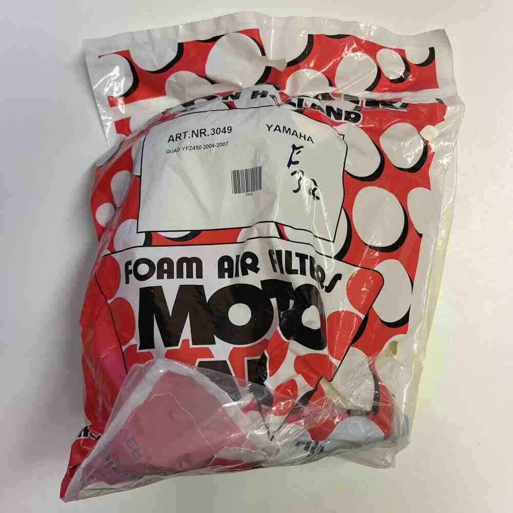 Moto Air 3049 Air Filter Fits Yamaha YFZ 450