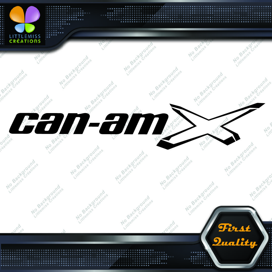 Compatible CAN-AM X Team Bombardier Can Am BRP Quad Bike Vinyl Decals Stickers