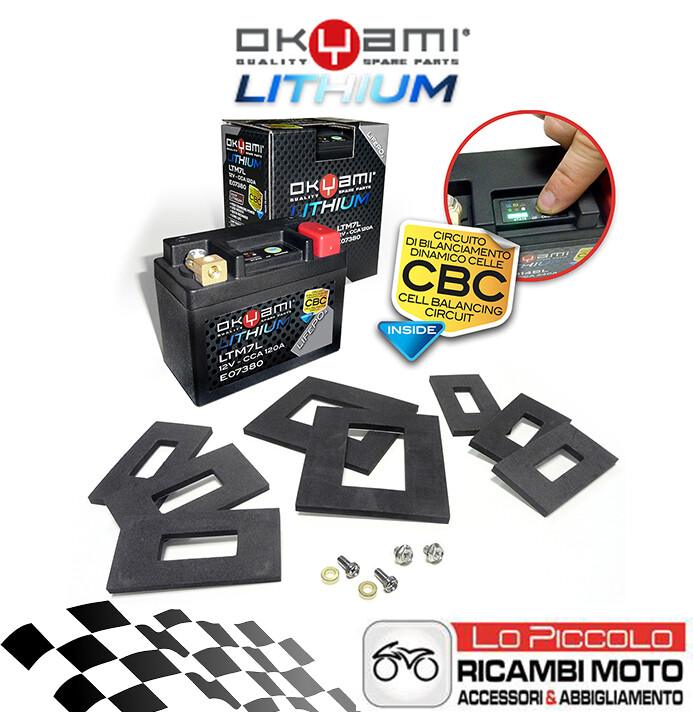 1968 Honda CB Super Sport Four 350 NEW OKYAMI LITHIUM BATTERY YB12A-A LiFePO4