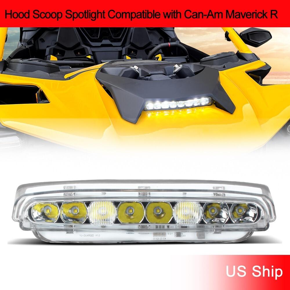 LED Hood Light Accent Light Compatible with Can-Am Maverick R MAX X RS 2024+
