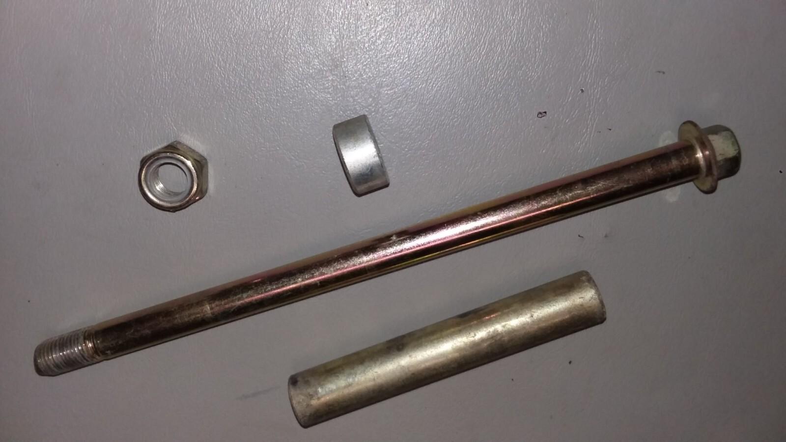 Polaris 2004 90 Predator Motor Mount Bolt Spacers (maybe 2002 2003 05 Scrambler