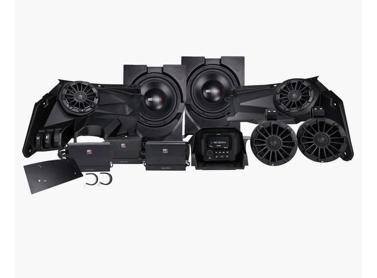 Can Am X3 Mb Quart Stage 6 Sound System