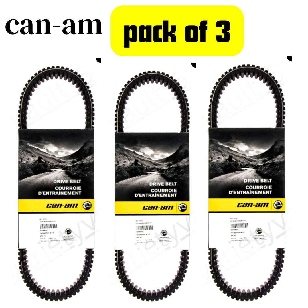 Genuine CanAm BRP Maverick X3 Turbo RR 200HP Belt 422280652 pack of 3