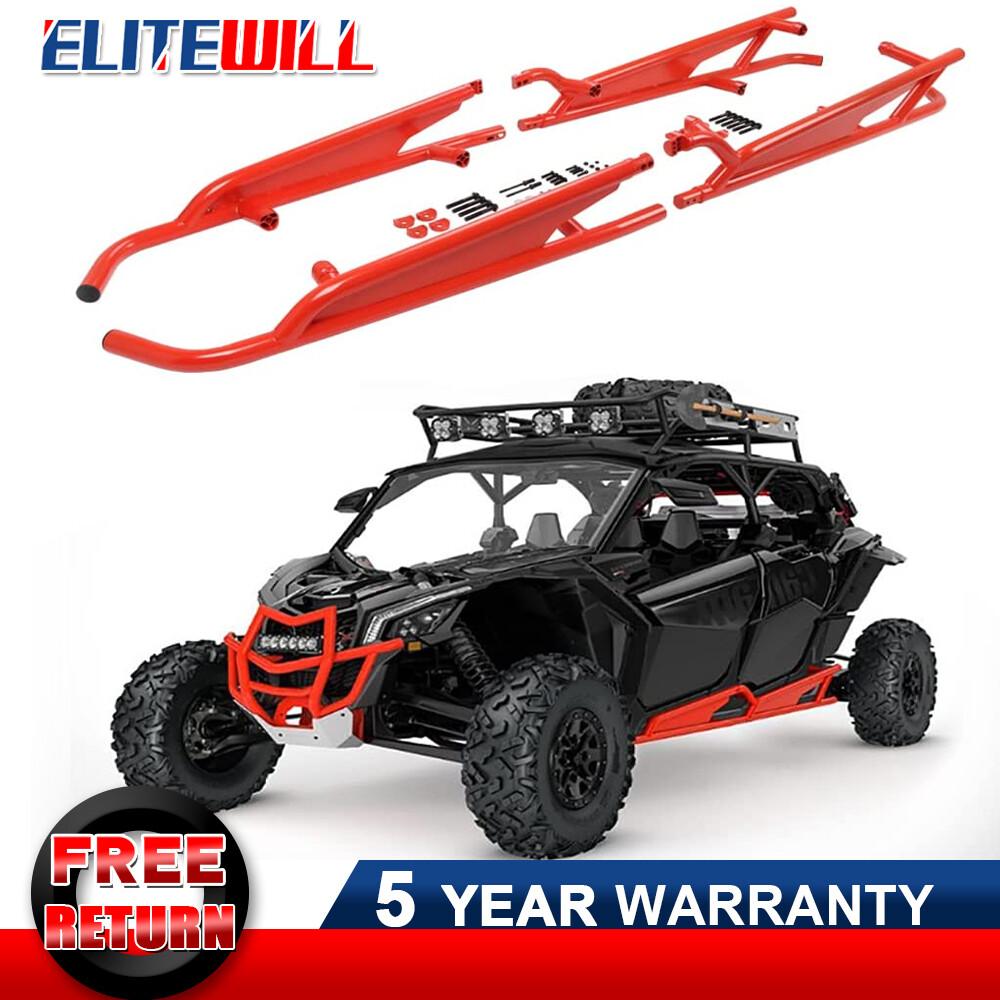 Nerf Bars Rock Sliders for 2017-2025 4 Seater Can-Am Maverick X3 Max – 715003888