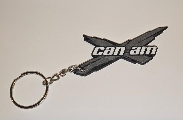 Can Am Keychain – Gray
