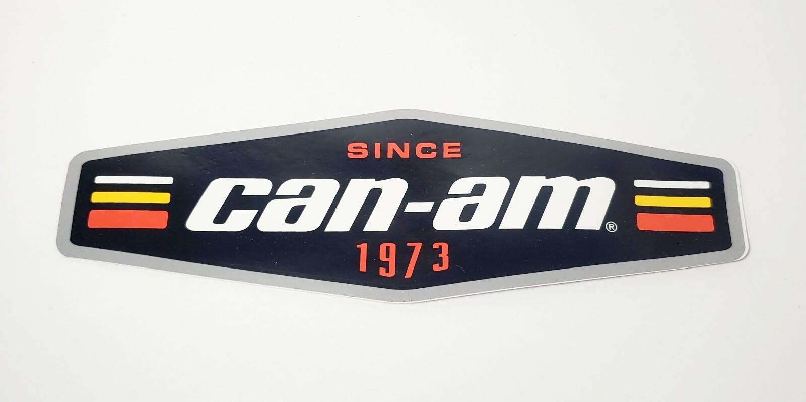 NEW CAN-AM SINCE 1973 Vinyl UTV Recreational Decal Stickers 7″ L