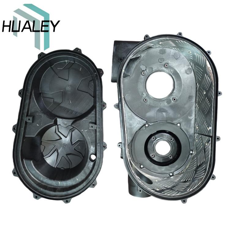 Outer + Inner Belt Clutch Aluminum Plate Cover For 2017-2022 Can Am Maverick X3