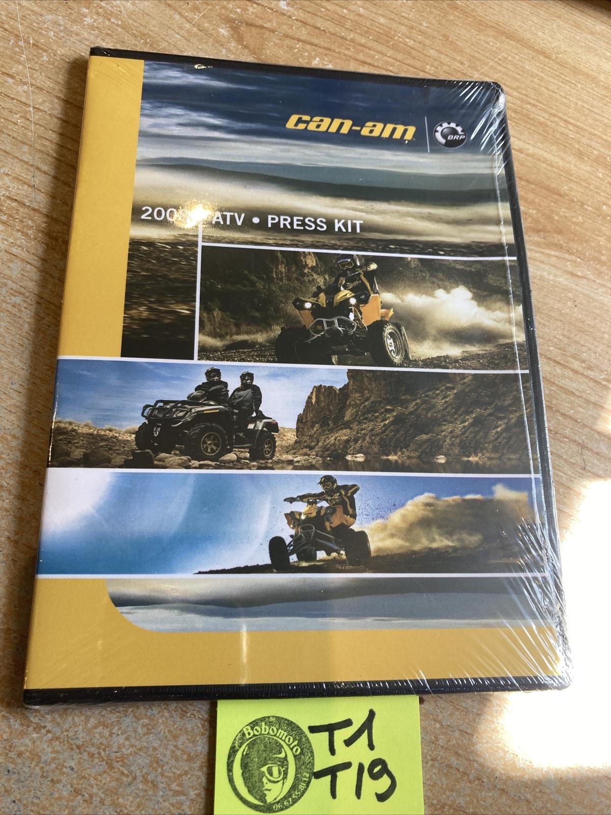 Can-Am 2008 CD DVD Press Presentation Range ATV Quad Canam