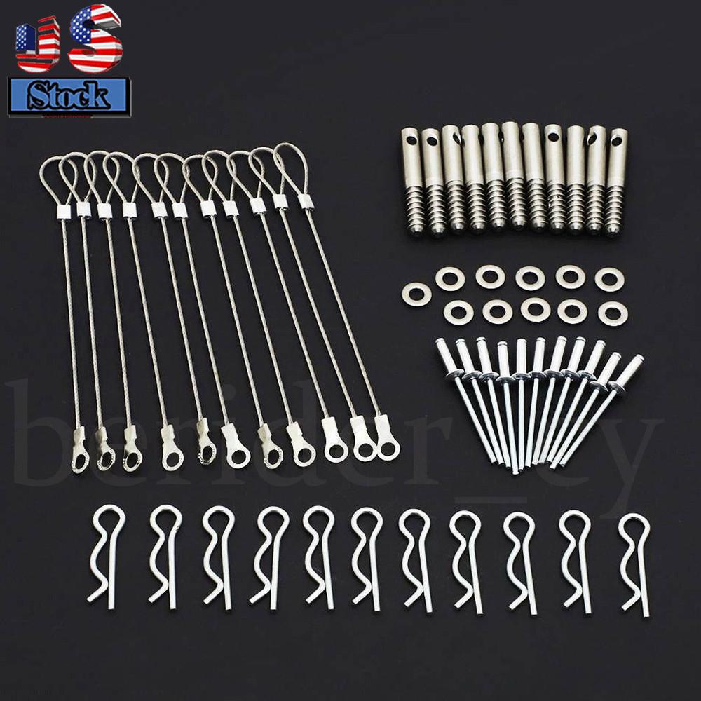 Clutch Cover Pin Set Easy Quick Release Belt Cover Kit For Can Am Maverick X3