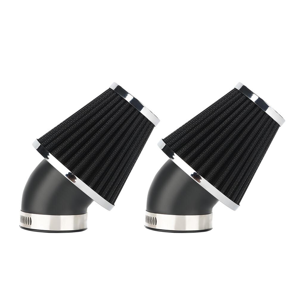 NIBBI 2PCS 42mm 43mm 44mm Air Filter For ATV Motorcycle Honda Quad GY6 150-250cc