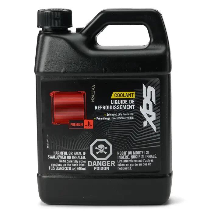 Can-Am XPS Extended Life Pre-Mixed Coolant (Orange) 1 Quart – 9779150