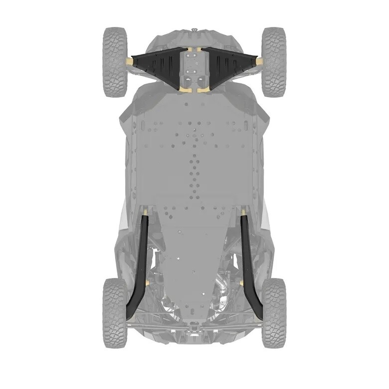 Can Am Maverick R Hmwpe Front A Arm Trailling Arm Guards 715007183