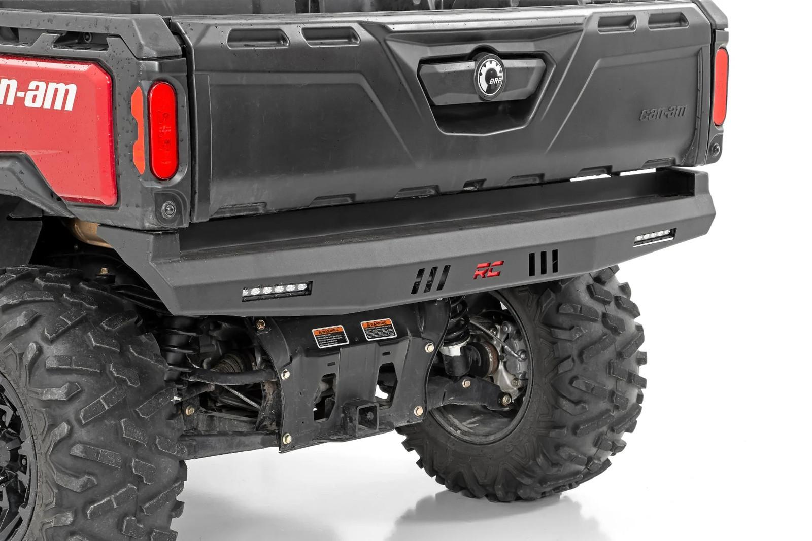 Rough Country Rear Bumper for Can-Am Defender/Polaris Ranger – 93045