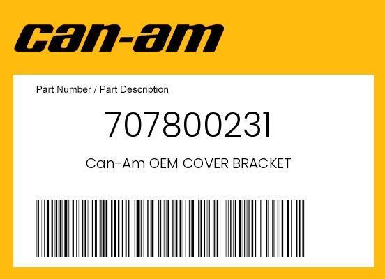 Can-Am Genuine Cover Bracket – 707800231