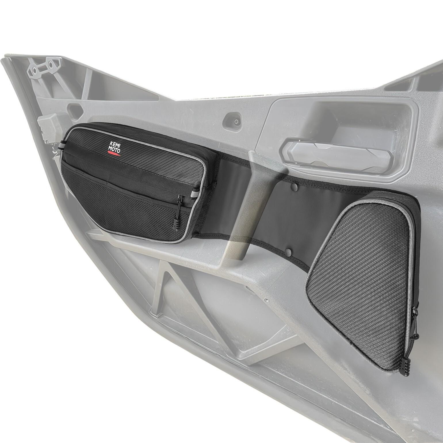 UTV Door Storage Bags W/ Knee Pads For Can-Am Commander/ Commander Max 2021-2024