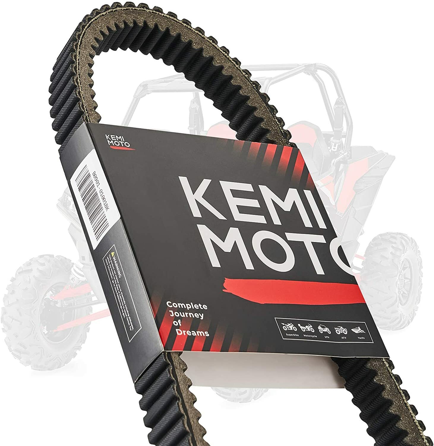 KEMIMOTO X3 Belt Drive Belt for Can-Am Maverick X3/MAX/Turbo 422280652 420280652