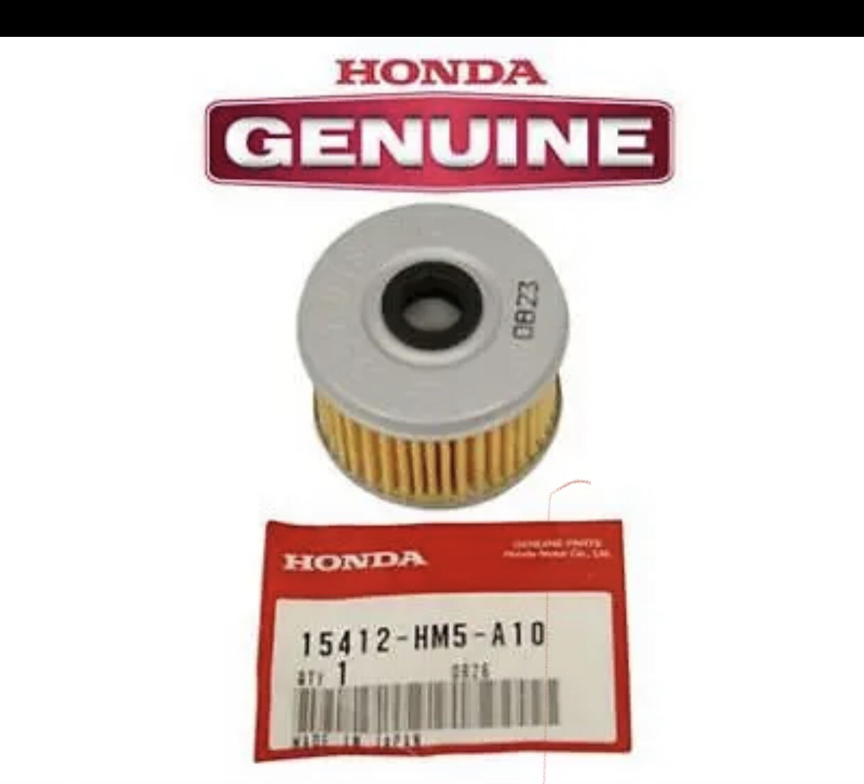 Genuine Honda Quad Oil Filter TRX 15412-HM5-A10