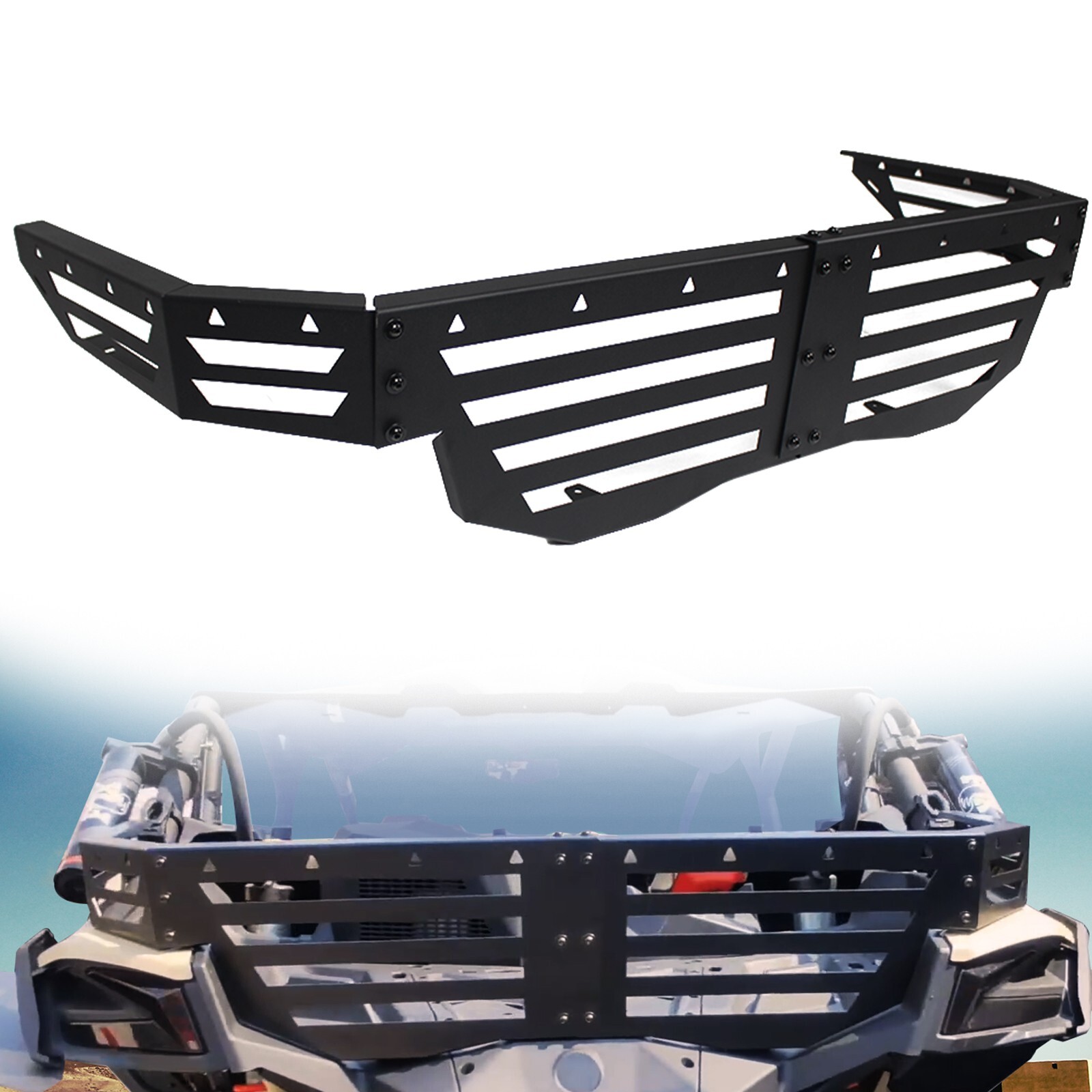 Rear Bed Enclosure Tailgate For 2017-2024 Can Am Maverick X3 MAX Turbo R RR