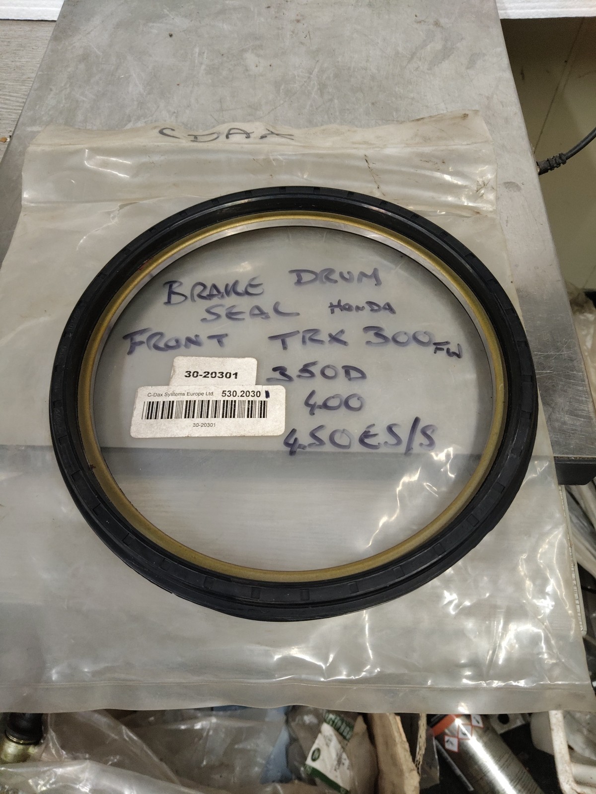 FRONT BRAKE DRUM SEAL ATV,  30-20301 TRX300 400 350d 450es /S Honda Quad