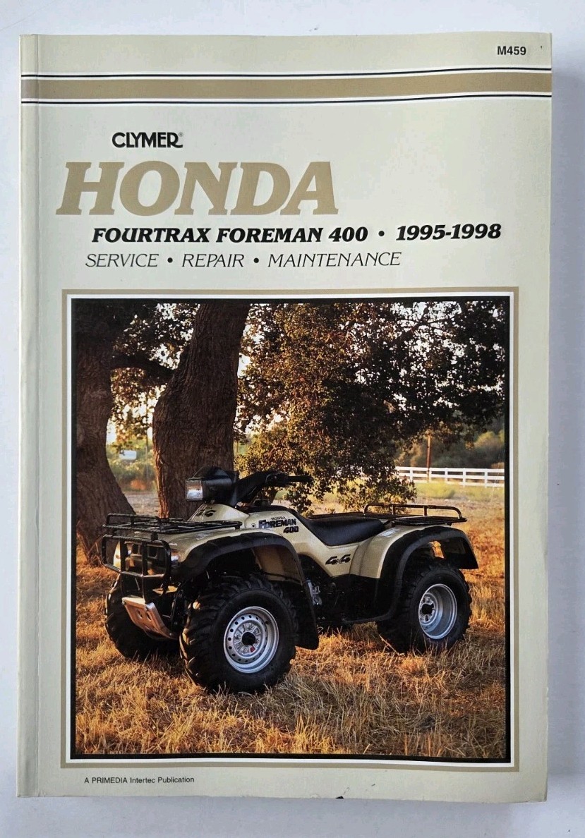 NEW OEM CLYMER HONDA FOURTRAX FOREMAN 400 QUAD SERVICE REPAIR MANUAL 1995-1998