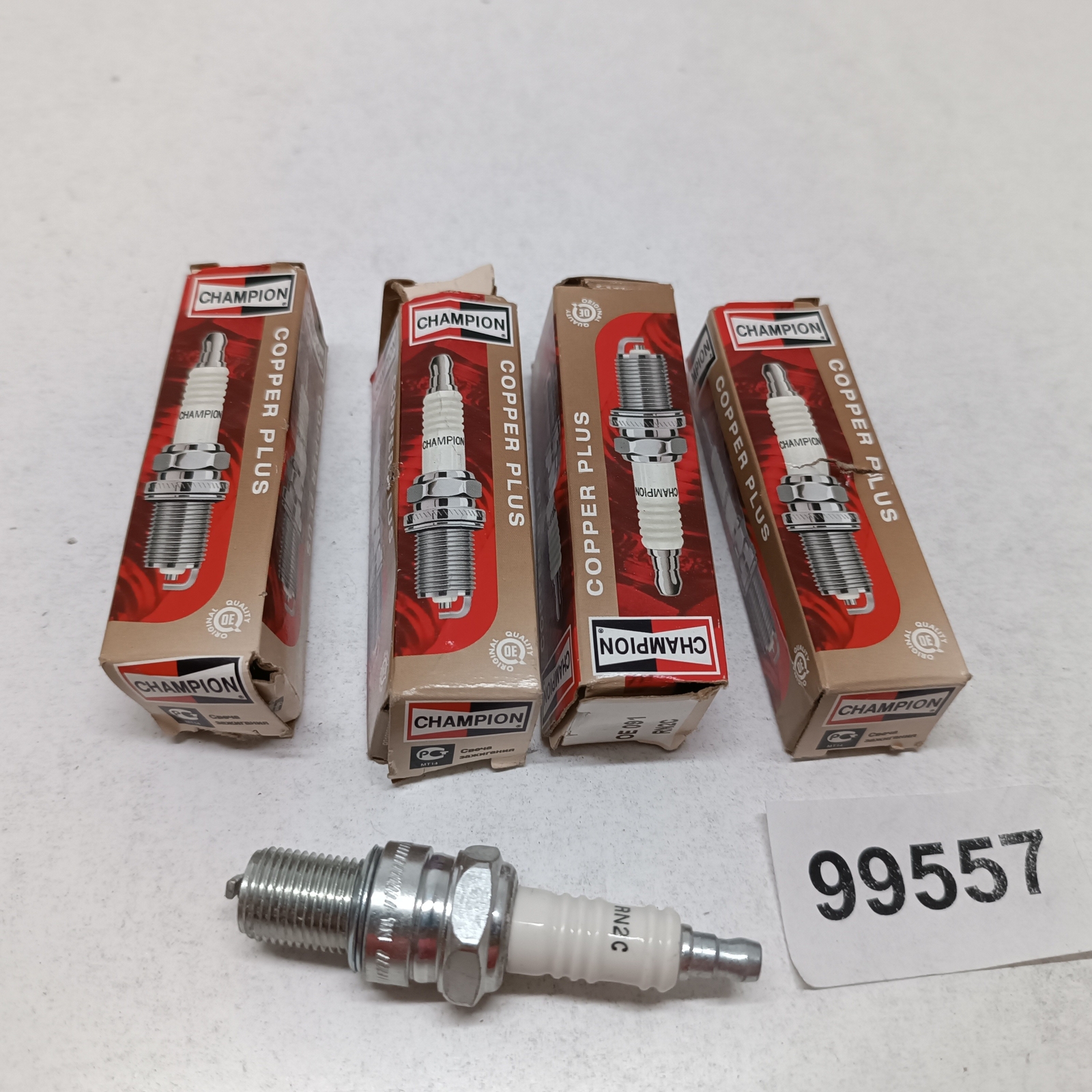 4 Pieces Spark Plug Champion Yamaha Wr R Piaggio Skipper OE091
