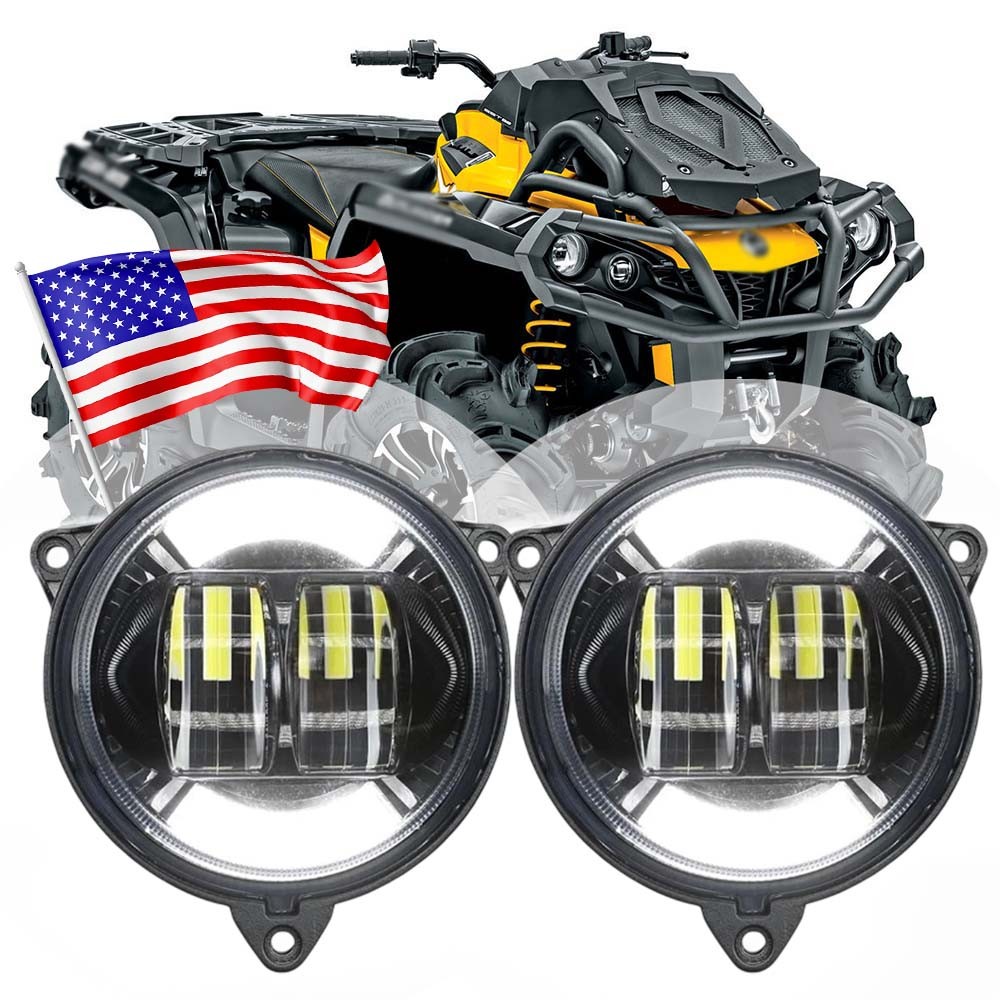 LED Headlight Front Lamp For Can-Am Outlander 500 650 800 850 1000 800R 1000R