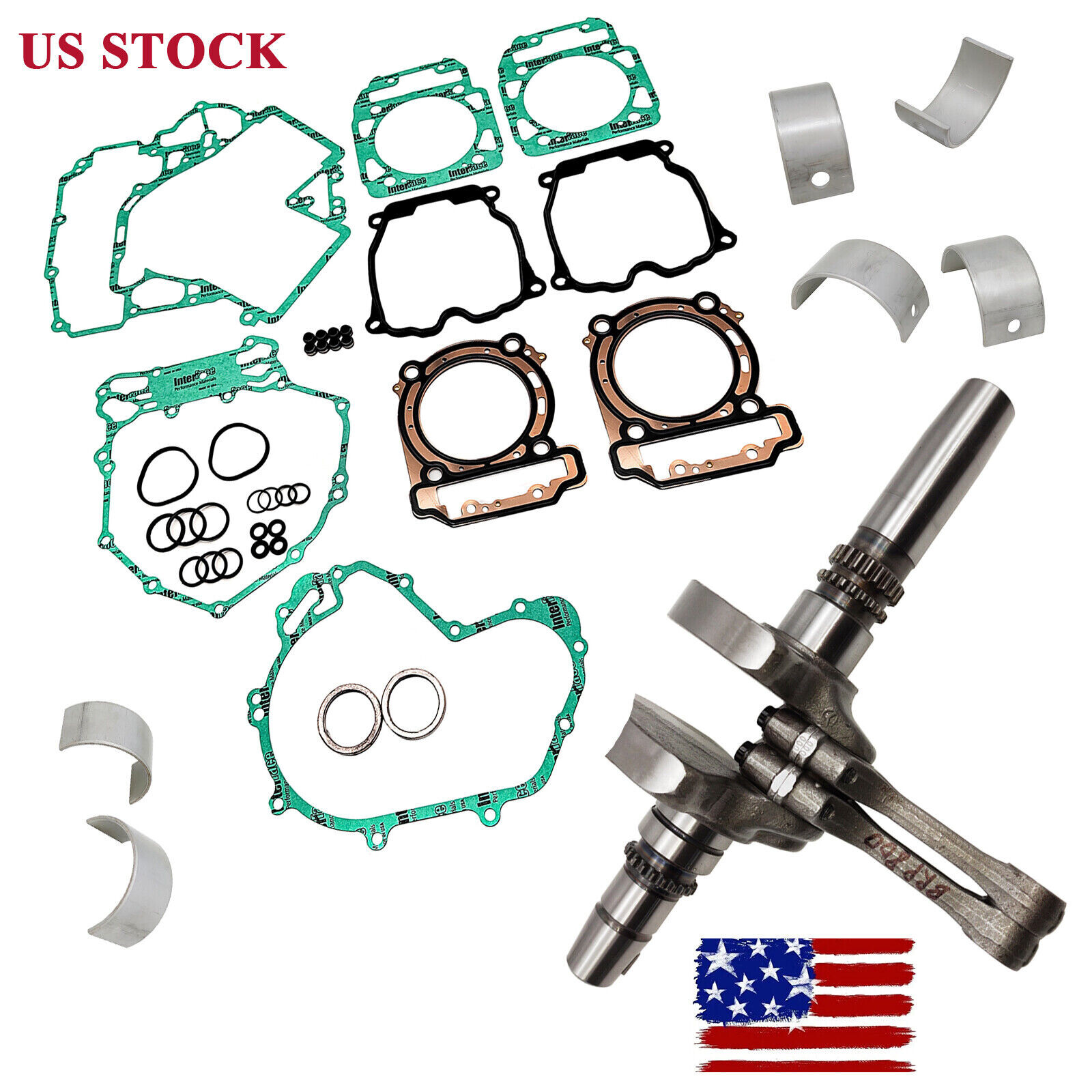 Crankshaft Bearing Gasket kit For Can-Am Traxter HD8 Defender HD8 420219748