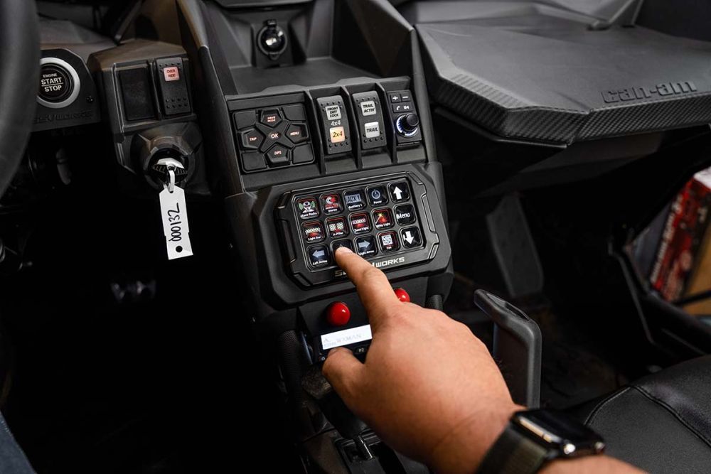 Switch Works Alpha12 Mounting Kit For Can-Am Maverick X3 2016-2024 230-X3-SWE12