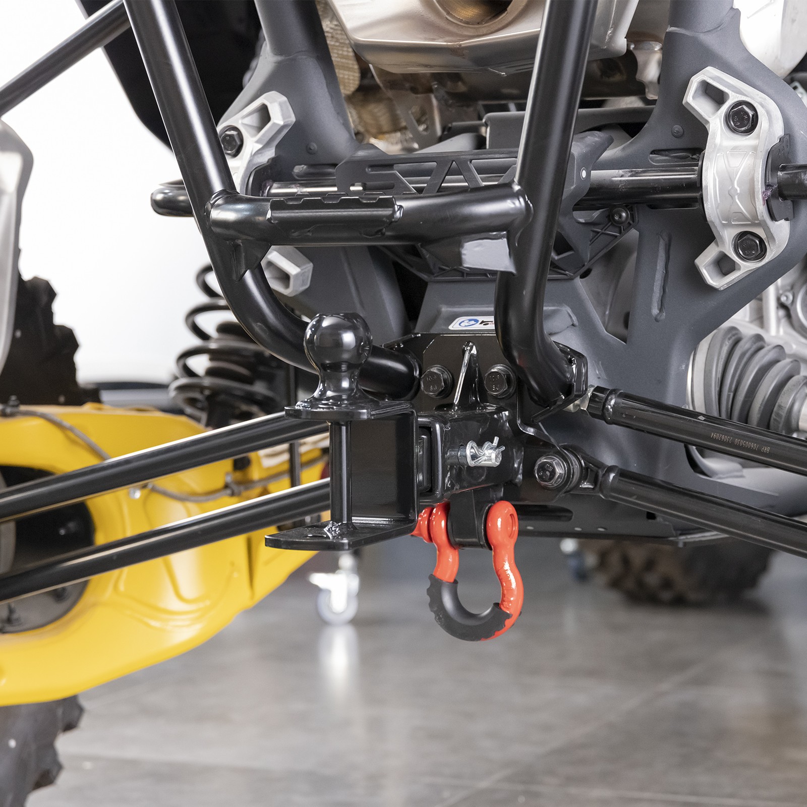 WEISEN UTV Rear 2″ Receiver Hitch w/3-in-1 Ball Mount For Can Am Maverick R /Max