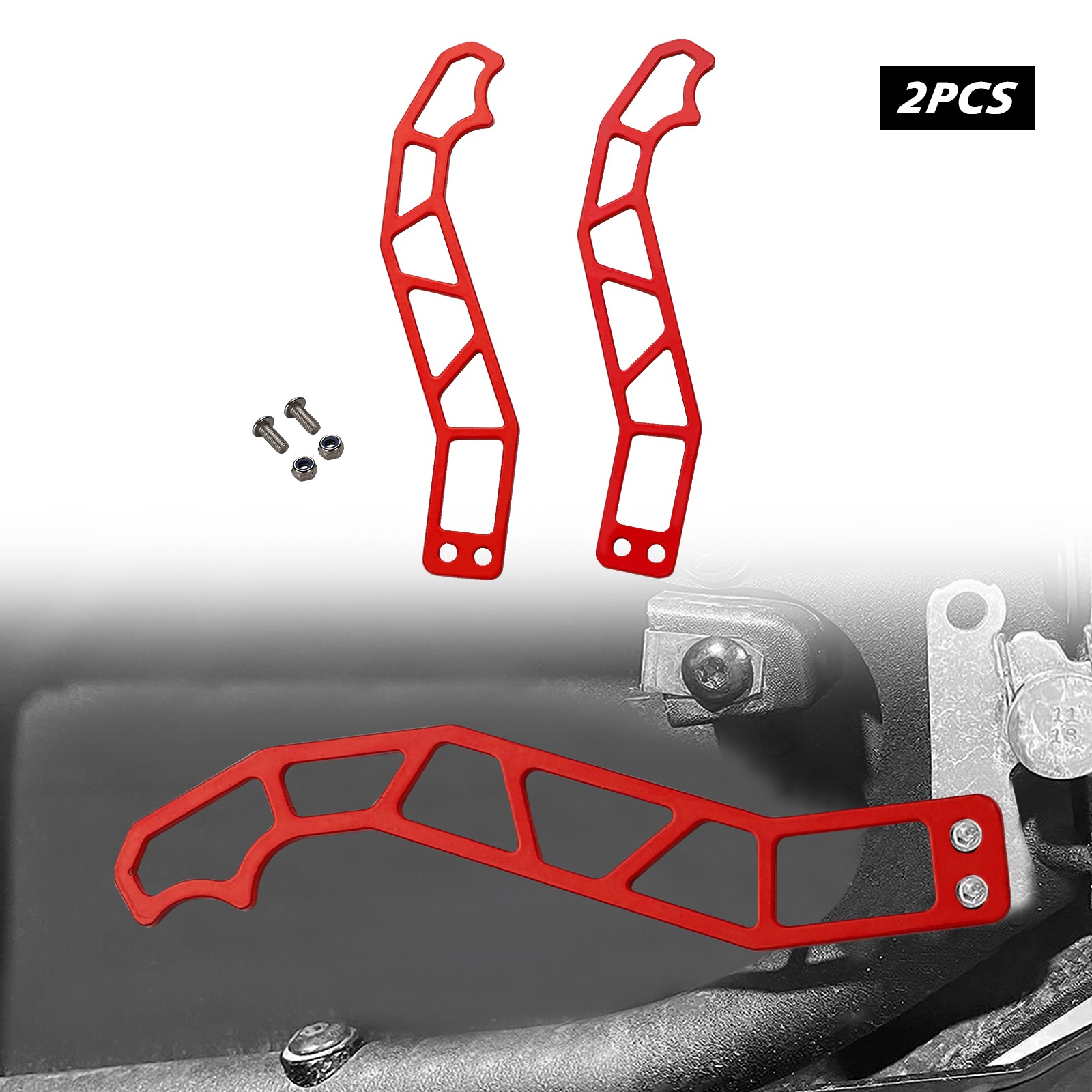 2Pcs Steel Door Latches Handle for Can-Am Maverick X3 X DS Turbo R Max 2017-2025