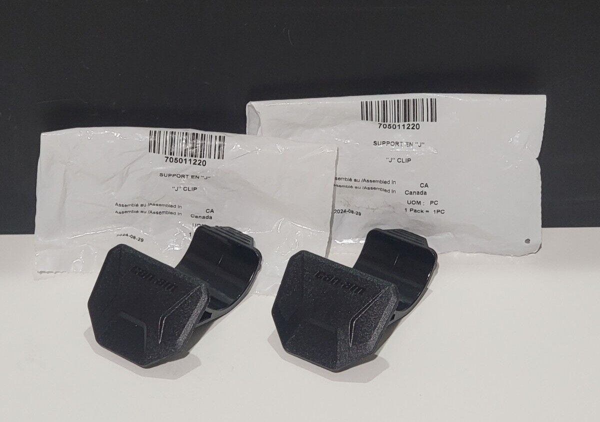 GENUINE CAN-AM X3 MAVERICK TURBO WINDSHIELD J CLIPS FULL AND HALF OEM