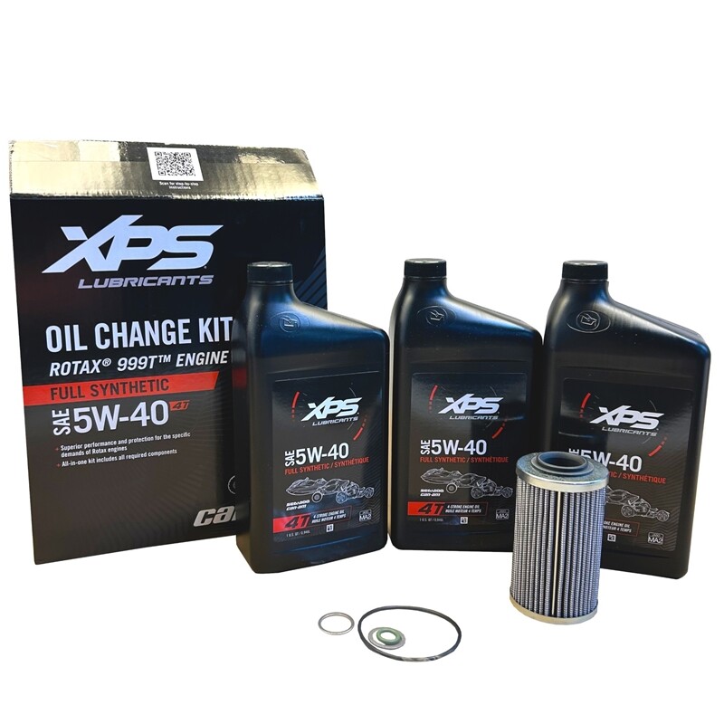 Can Am Maverick R Oil Change Kit 5W40 Full Synthetic 9779500