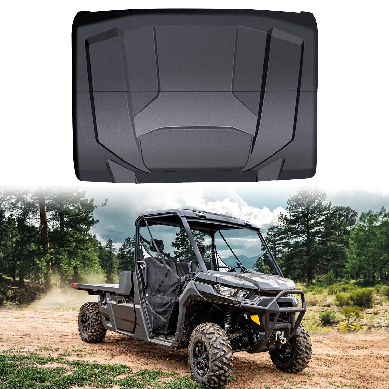Sport Hard Roof Top Compatible with Can-Am Defender HD8/HD9/HD10, for 715002430