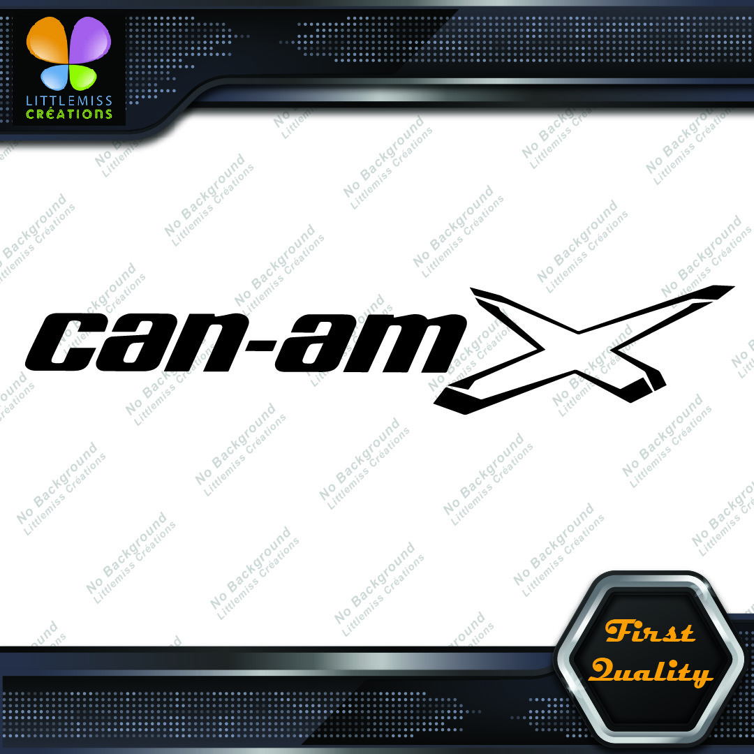 Compatible CAN-AM X Team Bombardier Can Am BRP Quad Bike Vinyl Decals Stickers
