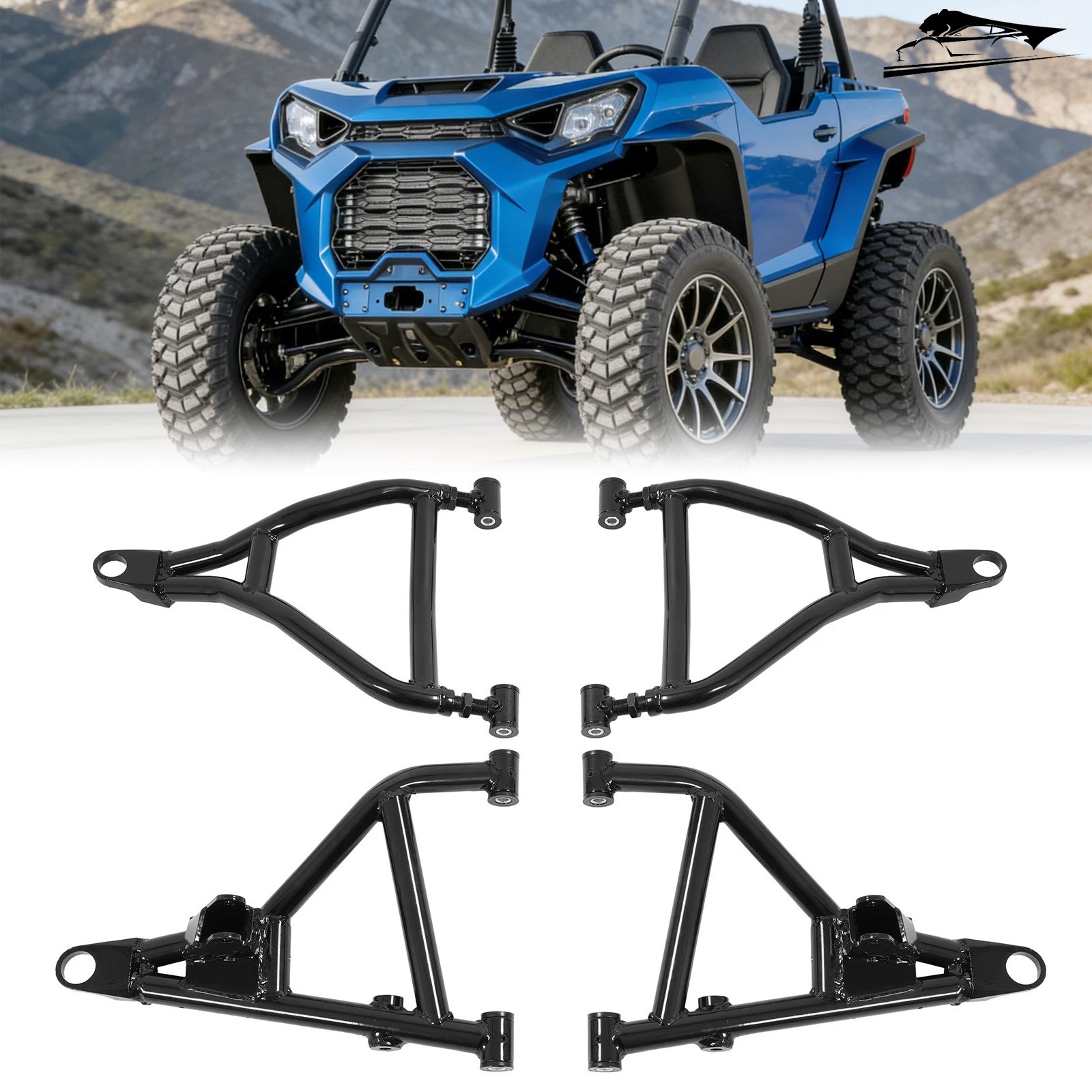 High Clearance A-Arms 1.5″ Forward Offset For Can-Am Commander 1000R 2021-2026