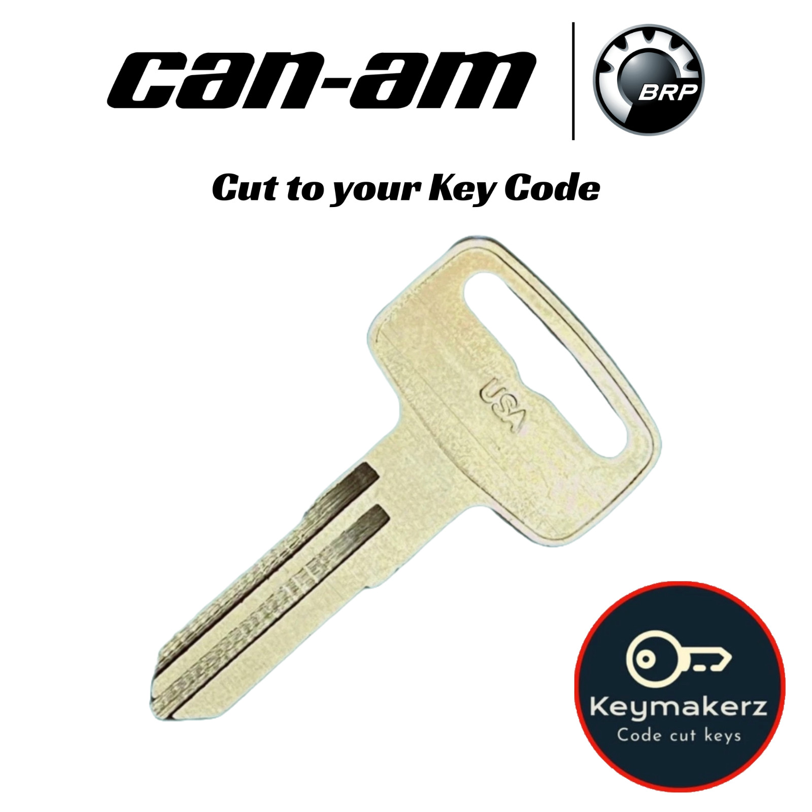 Can-Am Maverick / Defender / Outlander Keys Cut by Code to key codes 2400-3017