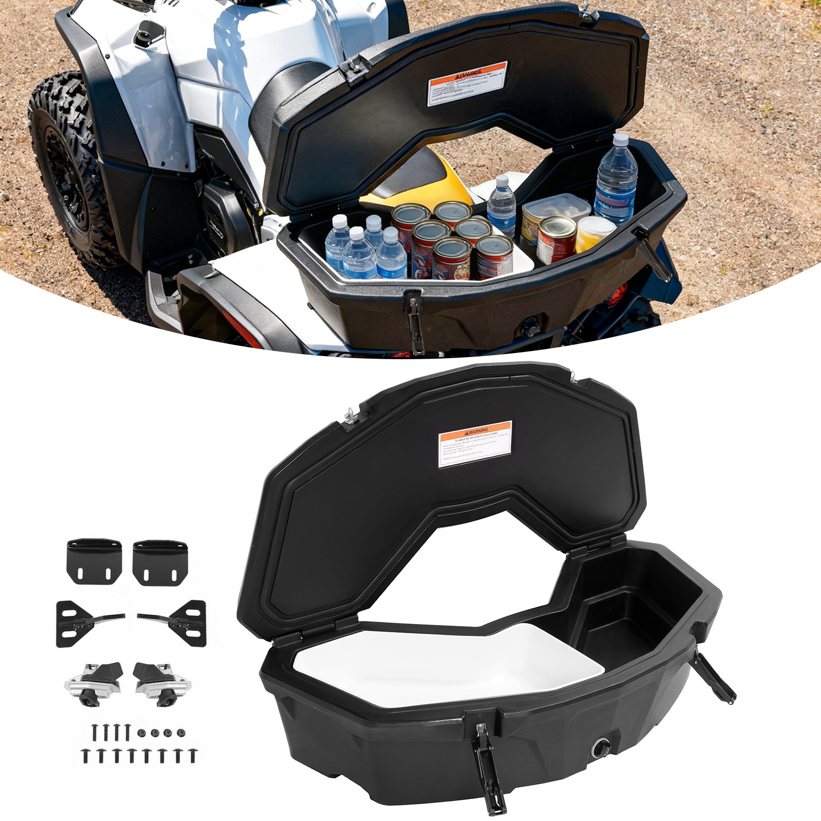 Rear Storage Cooler Box 30L For Can-Am Renegade Outlander Maverick 3 #715004778