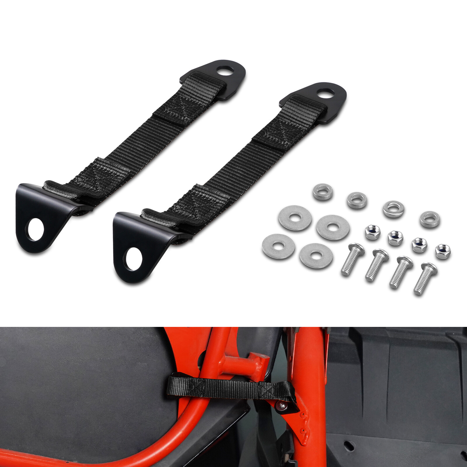 Door Limit Straps Door Limiting Limiter Belt For Can-Am X3 Maverick 2017-2023