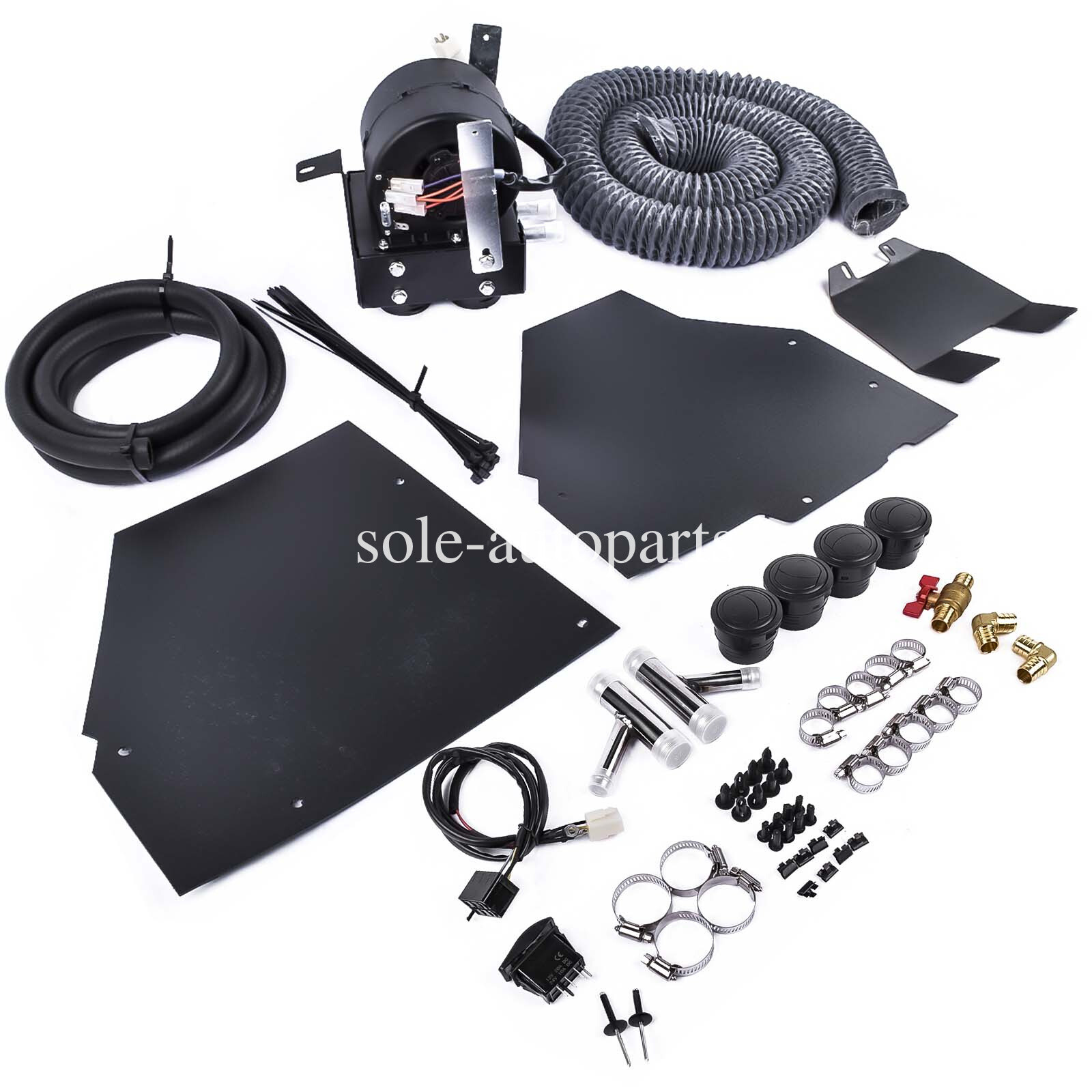 New Cab Heater Kit with Defrost USA For 2017 2018 2019 2020 Can-Am Maverick X3