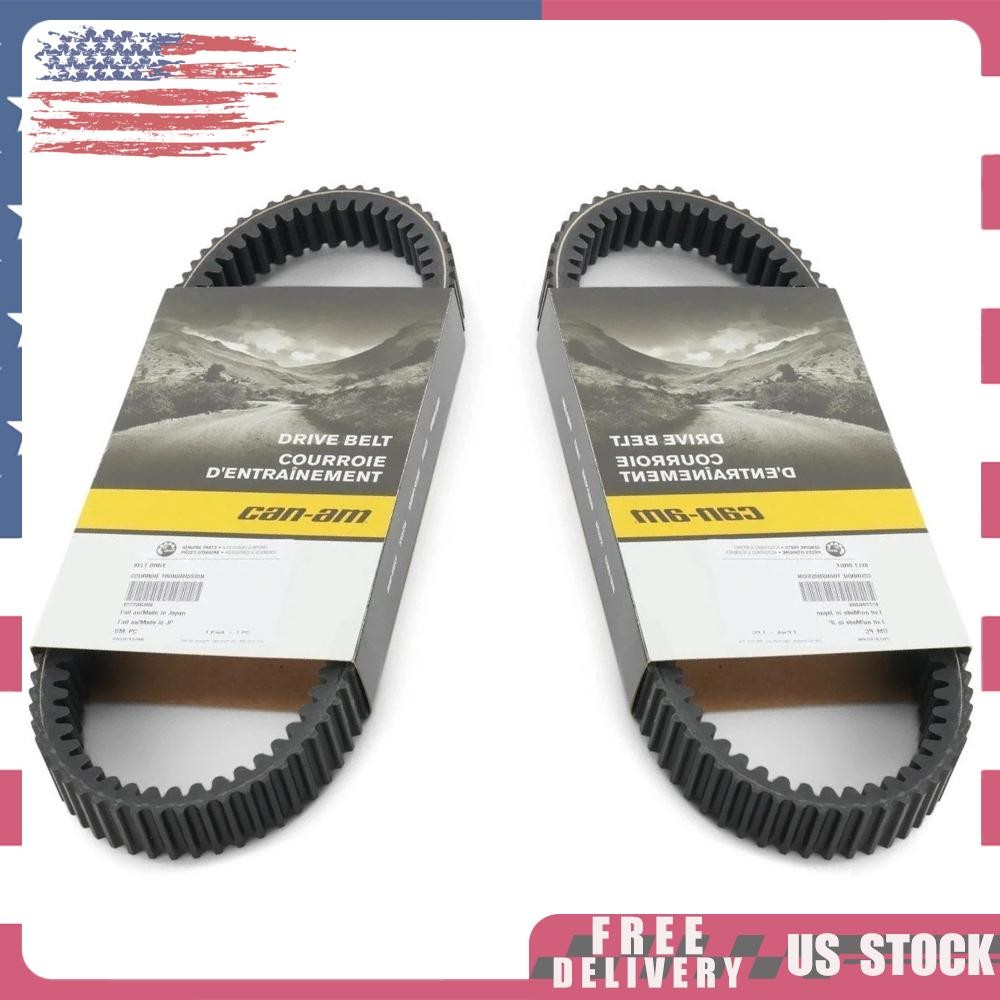 2X BRP Can-Am Drive Belt for Outlander Renegade Max 1000R 570 650 XMR 422280366