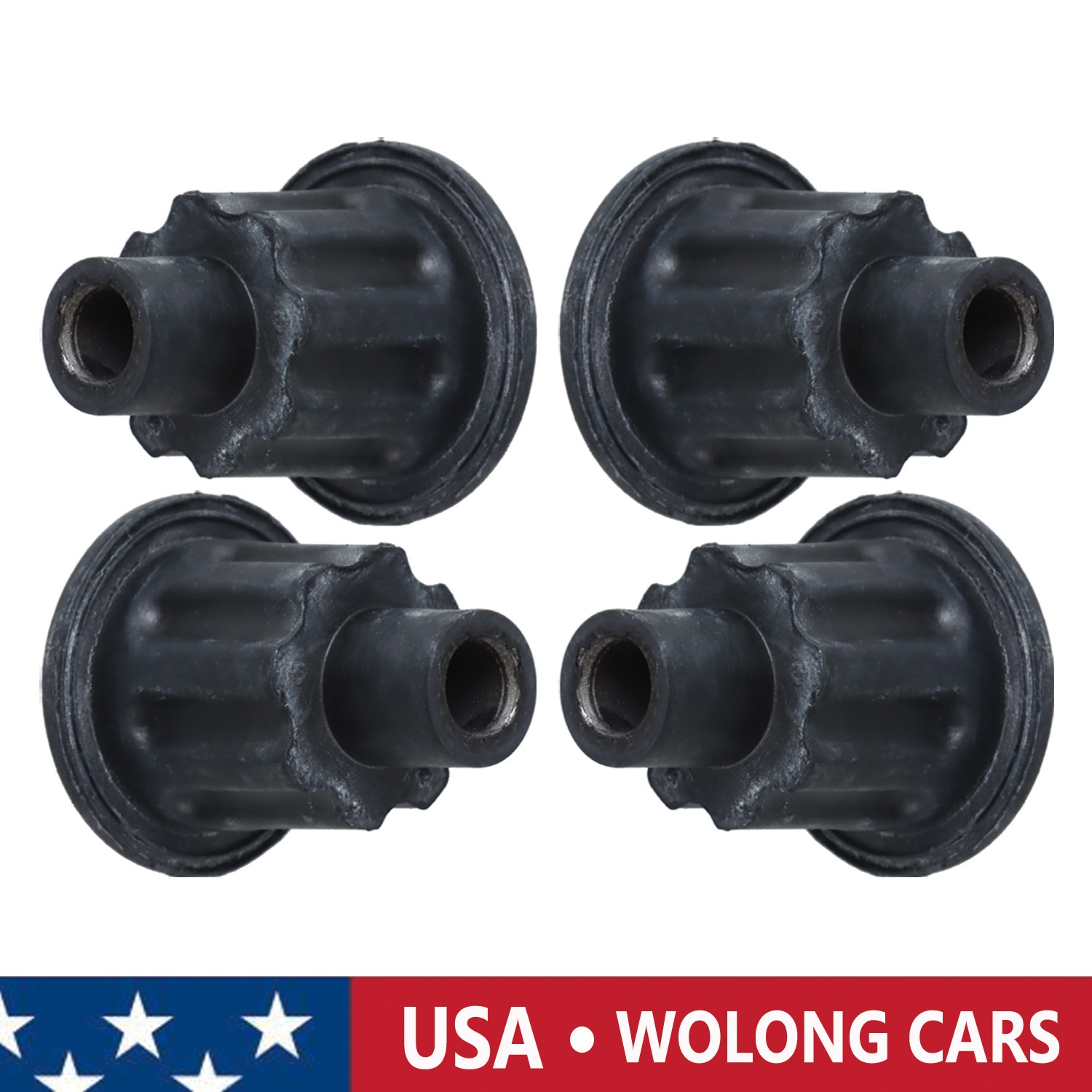 4x Rubber Block Damper Anti-Vibration Mount for Can-am BRP Outlander G1 G2 ATV