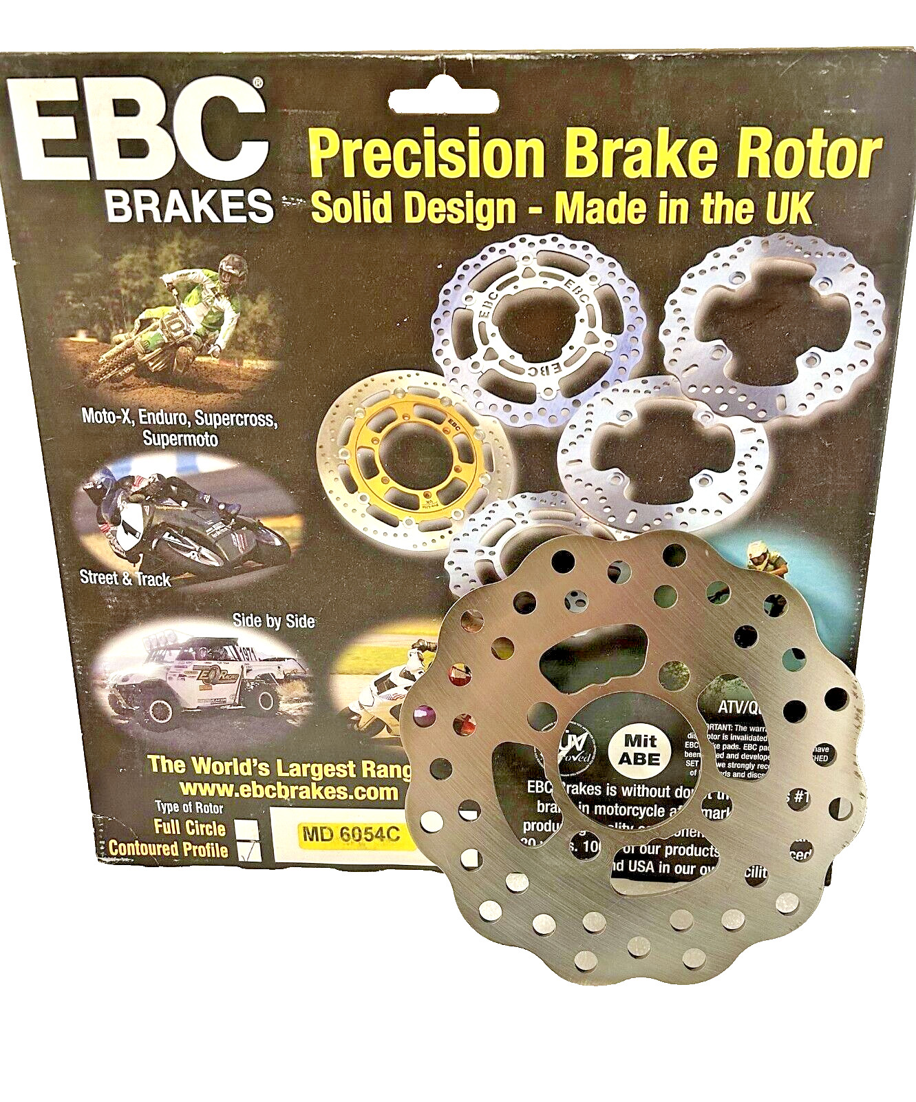 EBC Front Brake Rotor Yamaha RAPTOR  BLASTER YFZ450 + + # MD6054C