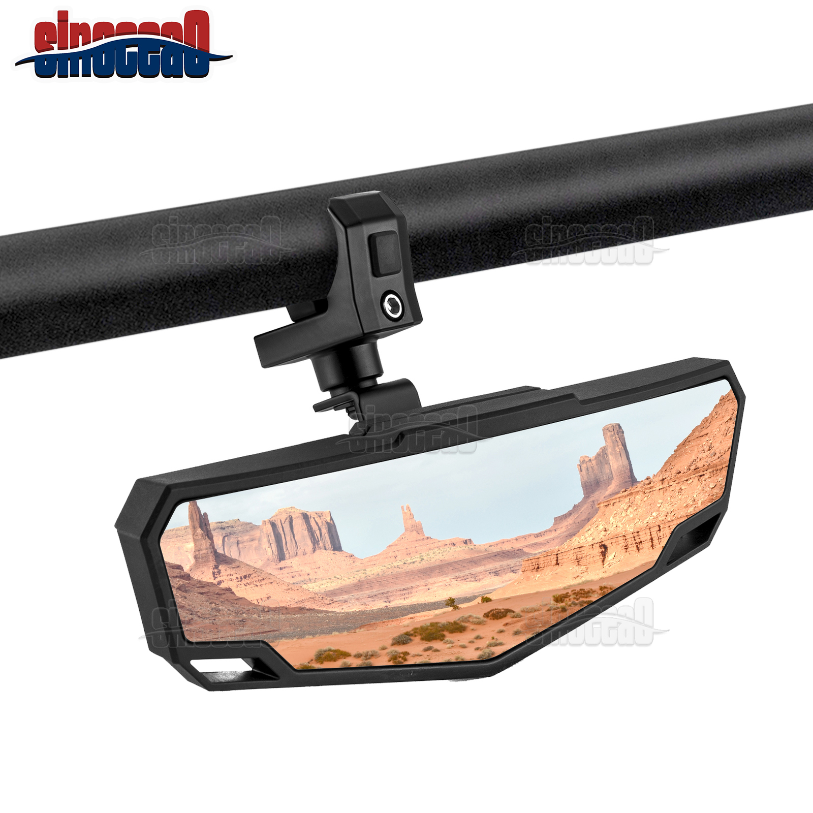 Racing UTV Convex Center Rear View Mirror For Can Am Commander 700 800 Max 1000